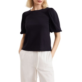 Lani Broderie Puff Sleeve Top