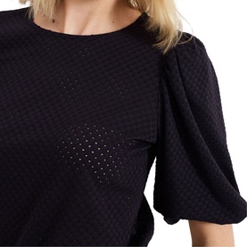 Lani Broderie Puff Sleeve Top