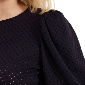 Lani Broderie Puff Sleeve Top