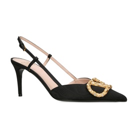 Vlogo 80 Slingback Strass Pumps