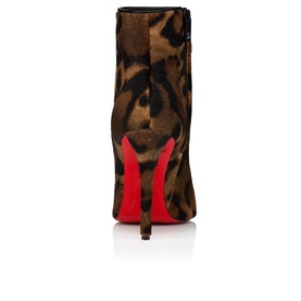 Miss Z Booty 100 Leopard Heeled Boots