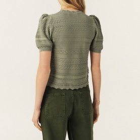 Vinat Scalloped Cardigan