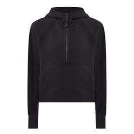 Scuba Oversized Half-Zip Hoodie