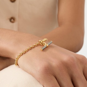 T-Bar Small Belcher Bracelet