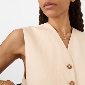 T-Bar Small Trace Necklace