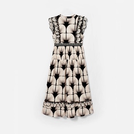 Shell Printed Dress