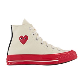 CDG Play 70s High-Top Trainers