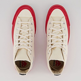 CDG Play 70s High-Top Trainers