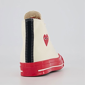 CDG Play 70s High-Top Trainers
