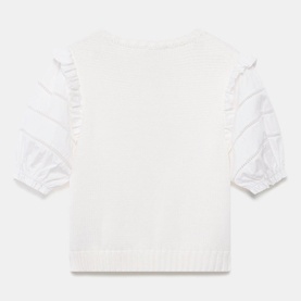 Embroidered Star Top