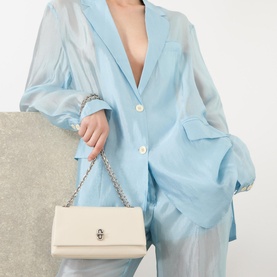 The Dual Chain Crossbody Bag