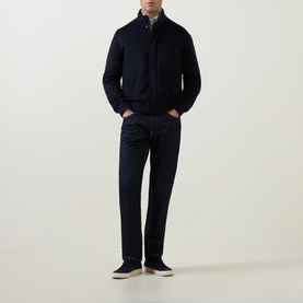 Cashmere Bomber Jacket