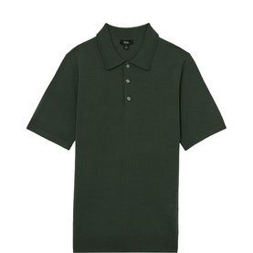 Manor Merino Wool Polo Shirt