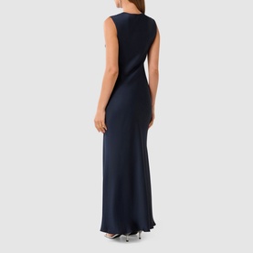 Mia Mesh Twist Fitted Dress