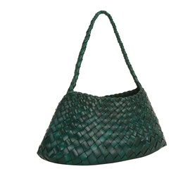 Rosanna Woven Leather Shoulder Bag