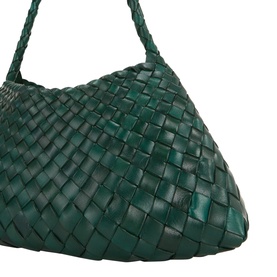 Rosanna Woven Leather Shoulder Bag