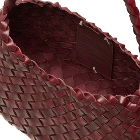 Rosanna Woven Leather Shoulder Bag