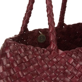 Santa Croce Small Woven Tote Bag