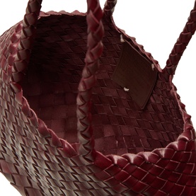 Santa Croce Small Woven Tote Bag