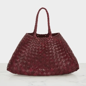 Santa Croce Small Woven Tote Bag