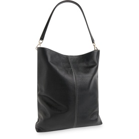 Kamil Contrast Stitch Tote Bag