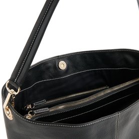 Kamil Contrast Stitch Tote Bag