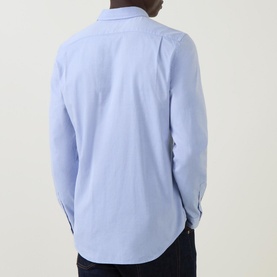 Stripe Zebra Logo Oxford Shirt