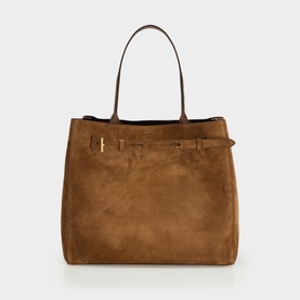Audrey Suede Tote Bag