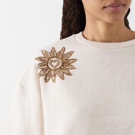 Archie Sun Embellished Sweatshirt