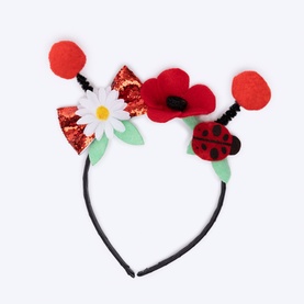 Ladybug Two-Piece Dress & Headband Set 3-4 Years