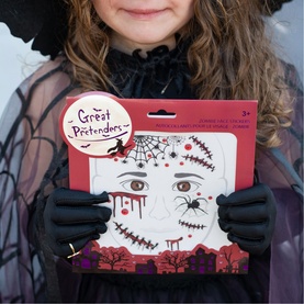 Zombie Face Stickers