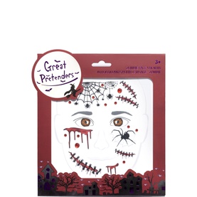 Zombie Face Stickers