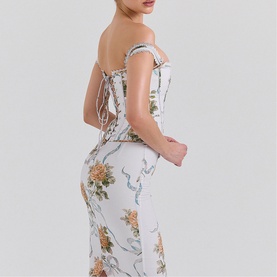 Isis Floral Corset Dress