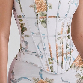 Isis Floral Corset Dress