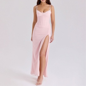 Lini Mesh Slip Dress