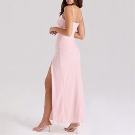 Lini Mesh Slip Dress