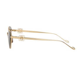 Anagram Logo Hexagonal Sunglasses