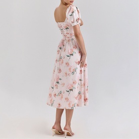 Lulabell Floral Puff Sleeve Dress