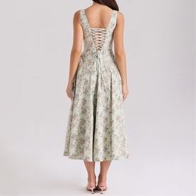 Mariabella Floral Flared Dress