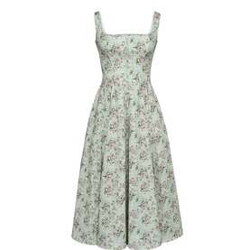 Mariabella Floral Flared Dress