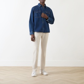 Federal Mid-Rise Straight Leg Jeans