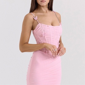 Romola Mesh Butterfly Dress
