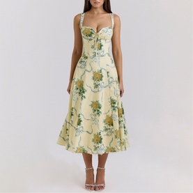 Rosalee Floral Ribbon Dress