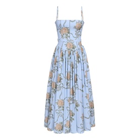 Ysabella Floral Ribbon Sundress