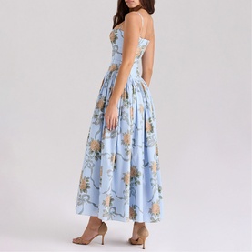 Ysabella Floral Ribbon Sundress