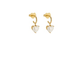 My Love Heart Huggie Earrings