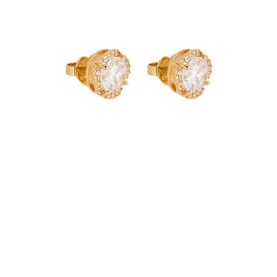 That Sparkle Large Pav&eacute; Studs