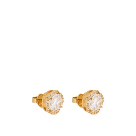 That Sparkle Large Pav&eacute; Studs