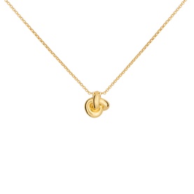 Double Knot Pendant Necklace