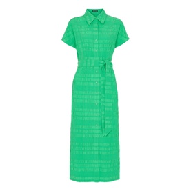 Millie Textured Shirt Dress